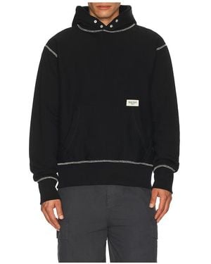 Service Works Sudadera Contrast En Color Negro Talla (También En M, S, Xl/1X)