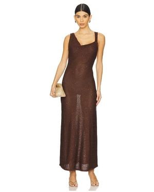 SOVERE Spark Dress - Brown