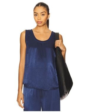 Lamade You Silky Tank Top - Blue