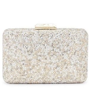 OLGA BERG Shira Hotfix Clutch - Natural