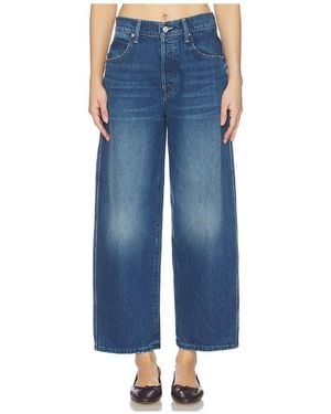 Mother The Delinquent Button Ankle Jeans - Blue