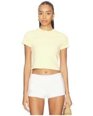 La Porte Nina Baby Tee - White