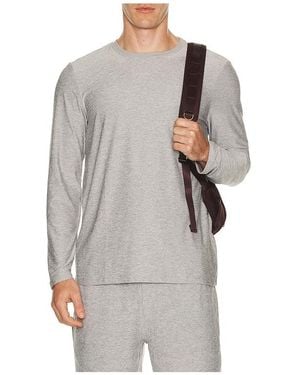 Beyond Yoga Always Beyond Long Sleeve Crew 2.0 - Grey