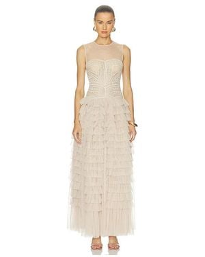 Ulla Johnson Orla Crochet & Tulle Dress - White