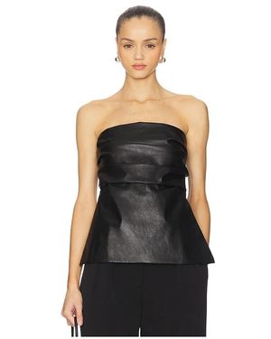 NonChalant Label Xena Top - Black