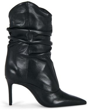 SCHUTZ SHOES Maryana Slouch Boot - Black