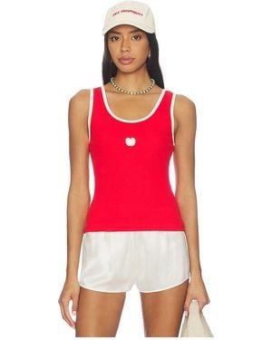 Araminta James Manzana Rib Tank - Red