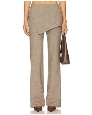 MARRKNULL Dislocation Suit Trousers - Natural