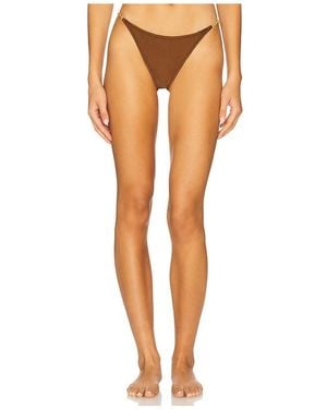 Shani Shemer Tyro Bikini Bottom - White