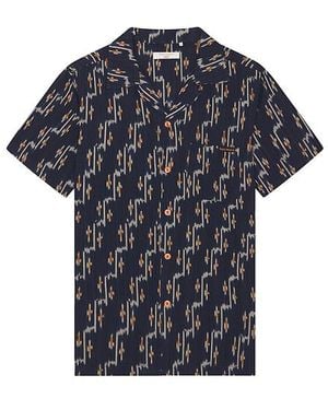 Nudie Jeans Arvid Ikat T-Shirt - Blue