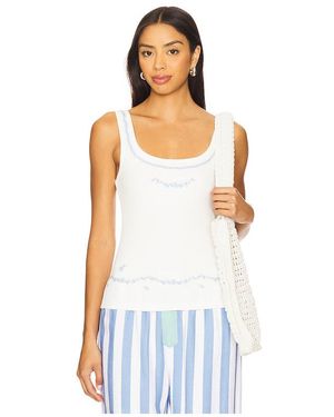 YELLOW THE LABEL Jules Tank Top - White