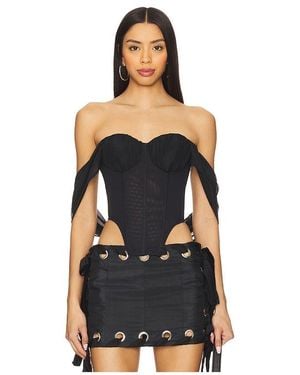 AMOR MIA Assassin Corset Top - Black