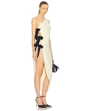 Helsa The Seline Dress With Bows - Multicolor
