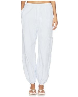 SABLYN Tonni Slouchy Jogger - White