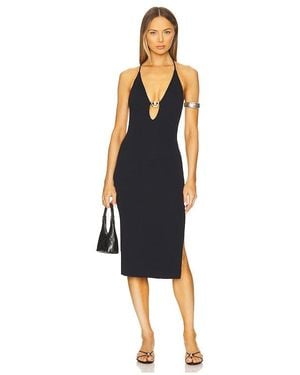 ViX Vestido Midi Isabela En Color Negro Talla (También En M) - Azul