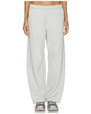 WellBeing + BeingWell Robin Barrel Sweatpant - White