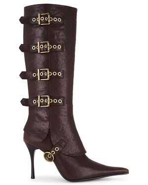 Jeffrey Campbell Corseted Boot - Brown