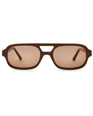 Lu Goldie LUNETTES DE SOLEIL SOFIA en Brown. - Marron