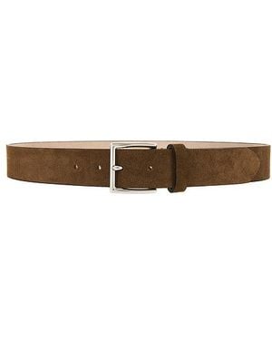 Vince 35Mm Flat Suede Belt - Multicolour