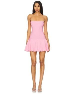 retroféte Kleid Annina - Pink