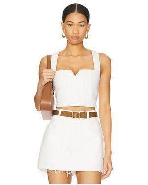 Show Me Your Mumu Crossroads Corset Top - White