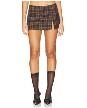 Miaou Micro Mini Skirt - Black