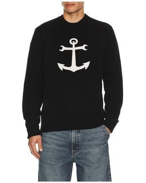 Dark Seas Spanner Jumper - Black