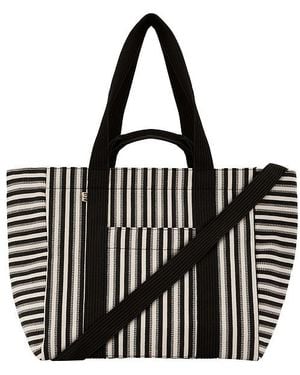 BEIS Fourre-Tout The Summer Stripe - Noir