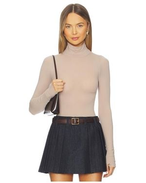 Commando Body En Color Nude Talla - Azul