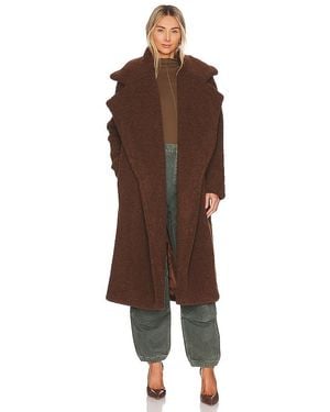 SNDY'S X Revolve Teddy Coat - Brown