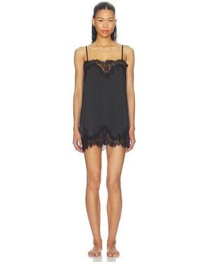 KAT THE LABEL Olivia Slip Dress - Black
