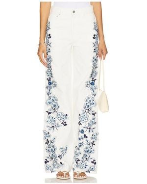 Alice + Olivia Jeans Weezy - Weiß