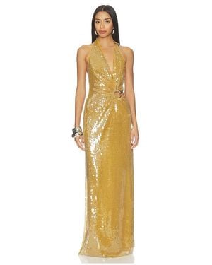 Misha The Devon Sequin Dress - Metallic