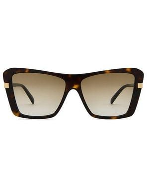 Stella McCartney LUNETTES DE SOLEIL SLIM en Brown. - Marron