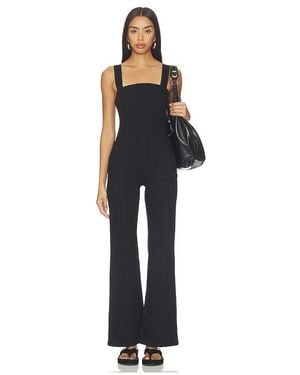 Free People X We The Free Suns Out Bootcut Jumpsuit - Black