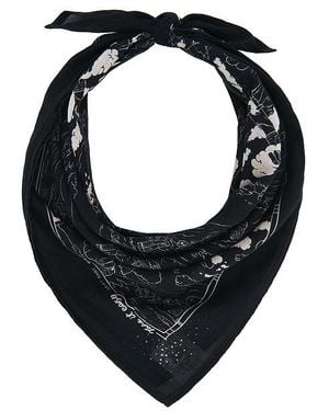 Nudie Jeans Bandana Ingrid - Schwarz