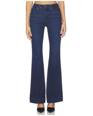 GOOD AMERICAN Good Legs Compression Flare Jeans - Blue
