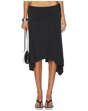 With Jean Sharni Skirt - Black