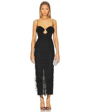 knee length dresses for ladies Totumo Midi Dress in Orquidea