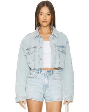 Generation Love Delancey Crystal Jacket - White