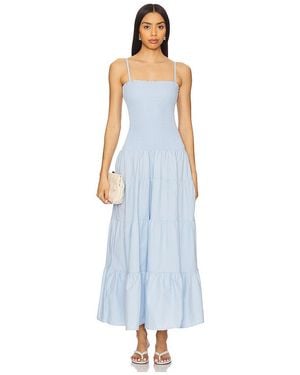 Peixoto Clementine Maxi Dress - Blue