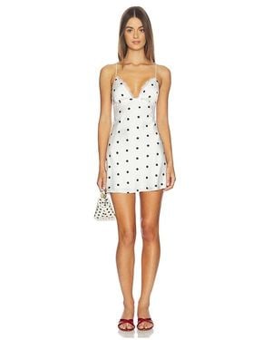 MORE TO COME Isabella Slip Dress - White