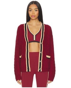 Beach Riot Gene Cardigan - Red