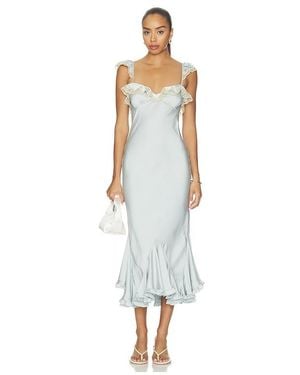 LPA Addison Midi Dress - White