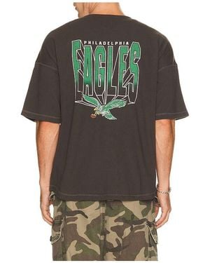 Junk Food Eagles Baseball Jersey - Green