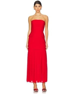 Nicholas Rhonda Dress - Red