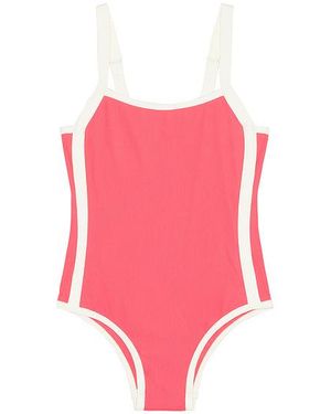 LSPACE Little L Kids Beach Skipper One Piece - Pink
