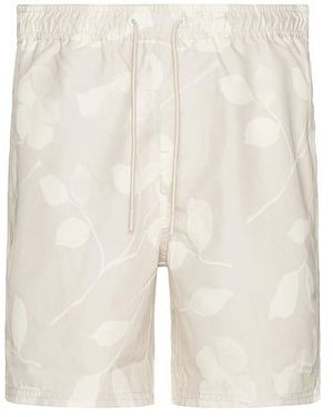 Saturdays NYC Timothy Floral Impressions Swim Short - White