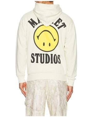 Market Smiley Upside Down Lockup Hoodie - Multicolour
