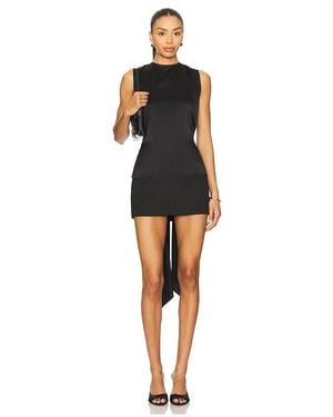 Helmut Lang Scarf Drape Top - Black
